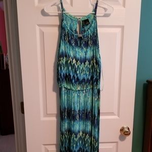 Multi colored maxi dress